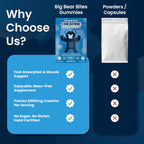 Creatine Monohydrate Gummies for Men & Women | 5000Mg of Creatine Gummies per Serving | Sugar, Gluten Free & Halal | Pack of 90 for Pre Workout & Muscle Recovery | Blueberry Flavor